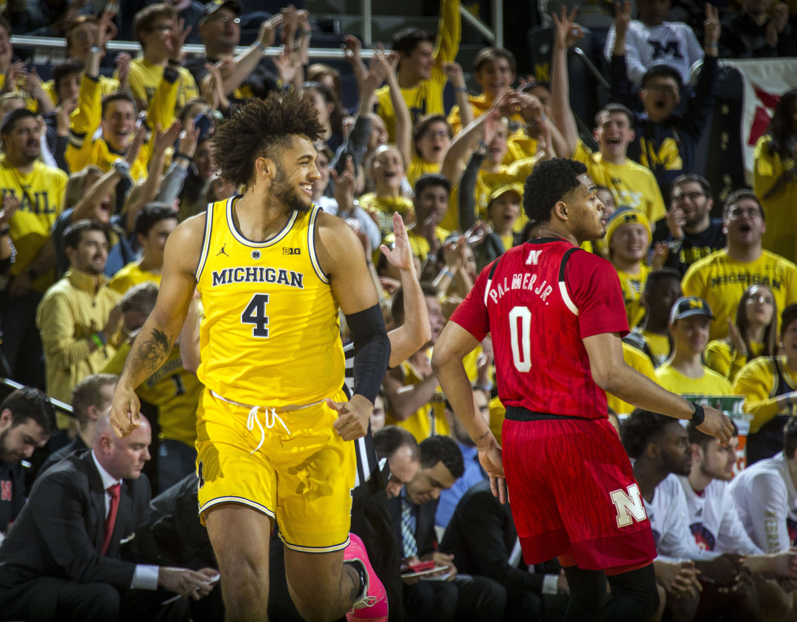 Nebraska Michigan Basketball